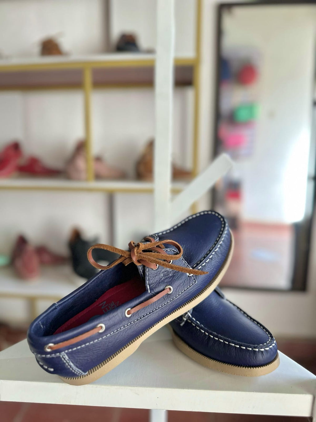 Italian blue para dama