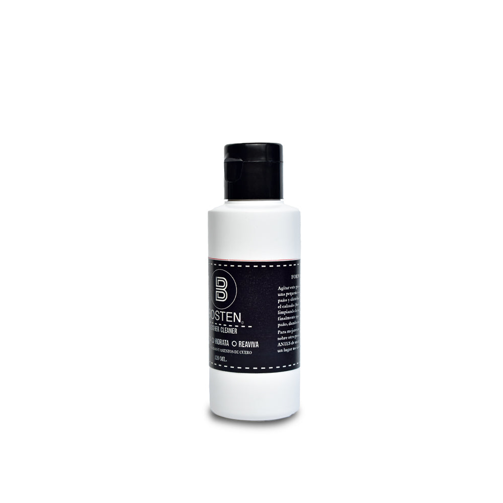 Leather cleaner para calzado, bolsos y asientos de cuero
