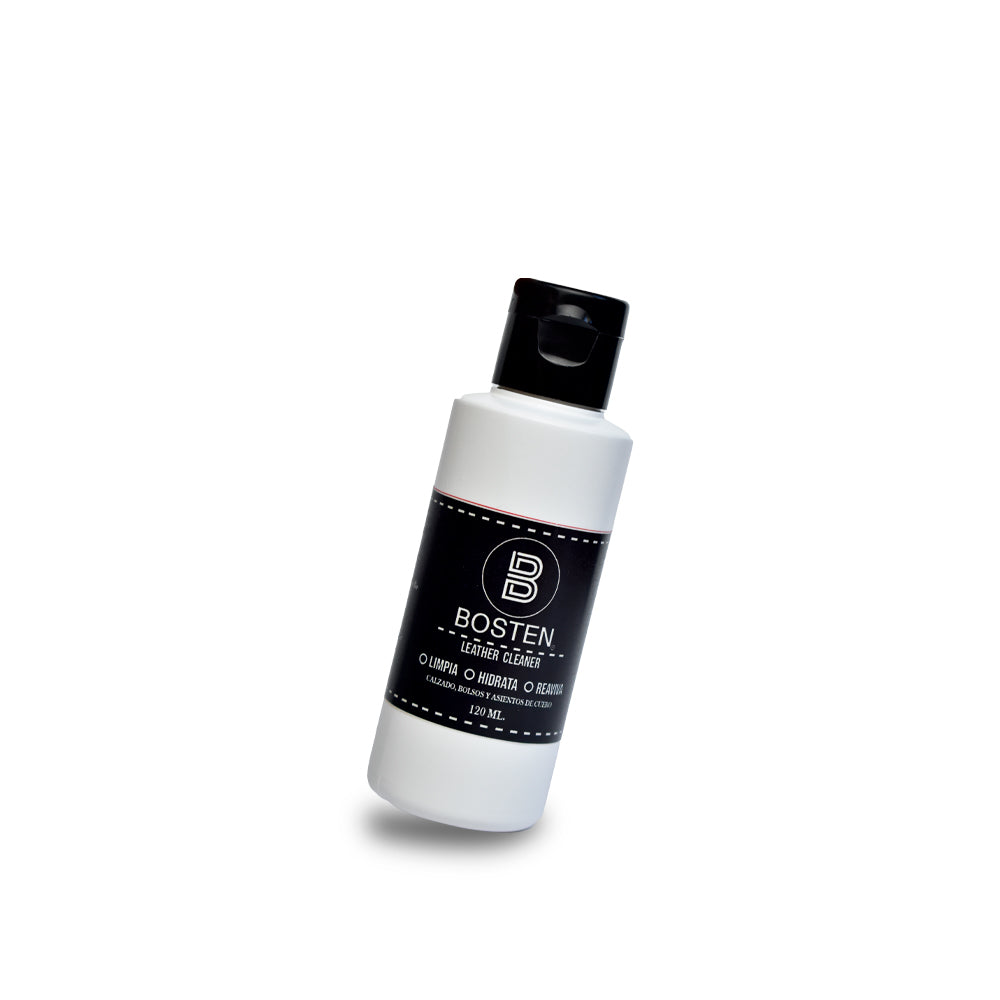Leather cleaner para calzado, bolsos y asientos de cuero